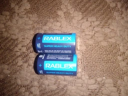 Батарейки універсальні Rablex D R20 для радіо набір з 2шт