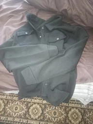 Мужская теплая рубашка DarpShirt, черная, размер M