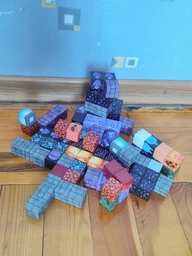 Магнитный конструктор майнкрафт магнитные блоки в стиле Minecraft для детей 100 деталей детский набор развивающий STEM игрушка для развития моторики логики творчества строительства совместимый блочный обучающий креативный строительный + салфетка в наборе фото от покупателей 5