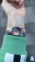 Нейлоновий ремінець Fruct Nylon Buckles Band для Apple Watch 42/44/45/46/49 mm Random Colorfull фото від покупців 1