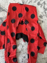 Карнавальный костюм Generic Miraculous Леди Баг 5-в-1 для девочки 120 см