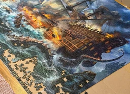 Пазл Clementoni Pirates Battle 169 х 119 cм 6000 деталей (8005125365302)