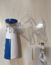 Портативный ультразвуковой ингалятор небулайзер Mesh Nebulizer для детей и взрослых, ручной для дыхательной терапии фото от покупателей 6