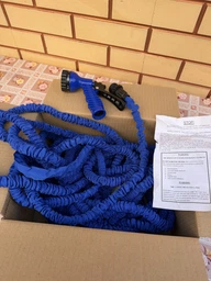 Садовий шланг Magic Hose XHose 60 м саморозтяжний з розпилювачем 7 режимів фото від покупців 5