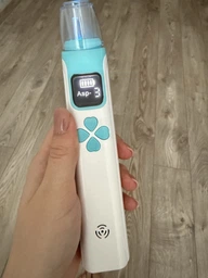 Електронний аспіратор назальний потужний для носа Electric Baby Nasal Aspirator соплеотсос електричний для новонароджених дітей з музикою білий фото від покупців 10