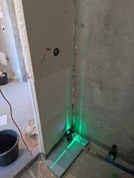 Лазерный уровень нивелир Laser Level 4D 2 аккумулятора 16 линий зеленый луч со штативом в кейсе синий фото от покупателей 12