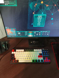 Клавиатура мембранная проводная GamePro GK580 USB Black фото от покупателей 2