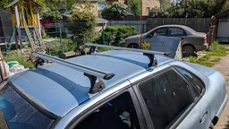 Багажник на крышу для RENAULT Sandero Hatchback 2008>2013 Amos Koala Wind (Dynamic) K-I 1.2