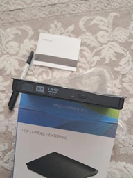 Дисковод внешний USB 3.0 Type-C DVD CD-RW DVD-RW оптический slim external writer reader портативный для дисков загрузочный инсталляционный архивный установка windows компакт диски dvd с поддержкой VCD для ноутбука ПК компьютера чтение запись (23012) фото от покупателей 1