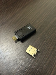 Відеоадаптер для передачі відео та аудіо з DisplayPort на HDMI OEM DP2HDMI-02, перехідник для ПК, ноутбука, монітора, 4K