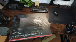 Килимок для миші ASUS ROG Moonstone Ace L White (90MP03L0-BPUA10) фото від покупців 5