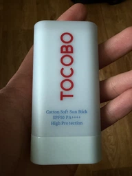 Солнцезащитный стик TOCOBO Cotton Soft Sun Stick SPF50+ PA++++ бархатистый финиш 19г (XL014) фото от покупателей 1
