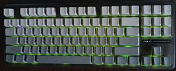 Наклейки на клавиатуру Best Key mini матовая прозрачная БЕЛАЯ, 56 кл. фото от покупателей 9