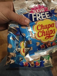 Льодяники Chupa Chups Sugar Free 6шт 66г