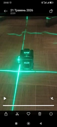 Лазерный уровень Vollyx нивелир 2 аккумулятора 16 линий зеленый луч фото от покупателей 5