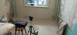 Лазерный уровень нивелир Laser Level 4D 2 аккумулятора 16 линий зеленый луч со штативом в кейсе синий фото от покупателей 8