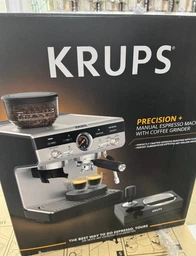 Кофеварка рожковая Krups Precision+ XP804T10