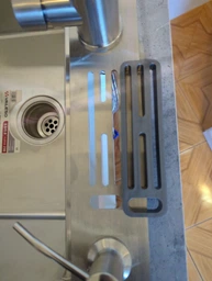 Кухонная мойка AQUAMARIN FLEXA50 DurAlum (Матовая)+Смеситель+Дозатор+Корзина+Держатель для ножей и столовых приборов