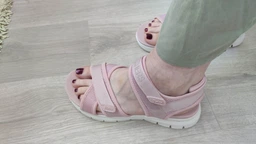 Женские босоножки Skechers 39 Розовый 119487 BLSH