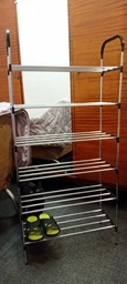 Полиця для взуття на 6 ярусів 123х57х29 см, New shoe rack / Стелаж для взуття / Підлогова стійка для взуття