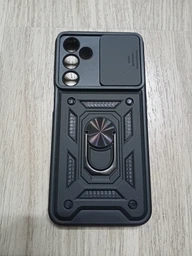 Чехол Camshield c кольцом-подставкой на Samsung Galaxy A16 (5G) / black