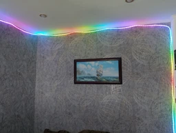 Неоновая лента 10 метров управления с телефона LED Neon Rope Light гибкая умная светодиодная подсветка USB Bluetooth IP68 (LONGITUD) фото от покупателей 13