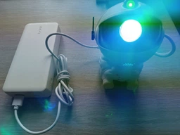 Проектор-нічник Космонавт Зоряне небо Astronaut Nebula Projector білий фото от покупателей 6