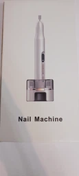 Профессиональный беспроводной фрезер для маникюра и педикюра Nail Machine 8809 машинка для маникюра и педикюра и УФ лампа + подарок 12 насадок, белый фото от покупателей 10