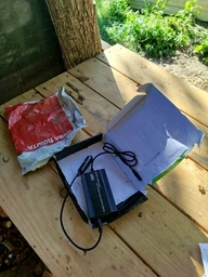 Блок питания для ноутбука универсальный MY-120W зарядное устройство зарядка 12-24В адаптер от сети и прикуривателя