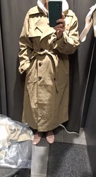 Тренч женский Colin's CL1066886-KHA L Хаки (8683197990648)
