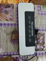 Вакууматор бытовой для продуктов питания Vacuum Sealer 120W 60 вакуумный упаковщик автоматический + 10 пакетов фото от покупателей 3