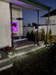 Гирлянда на солнечной батарее 22 м Bodasan 100 LED теплая белая (W861)