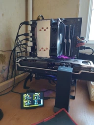 Корпус intshell OpenAir ATX (Full ATX) відкритий стенд