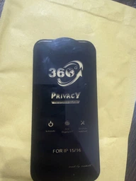 Защитное стекло антишпион для iphone 16 на весь экран приватное стекло Shieldy