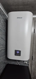 Бойлер Swan SFB-50w2 плоский slim 50л с WIFI и сухим ТЭНом 2кВт фото от покупателей 6