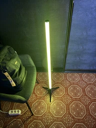 Торшер неоновая лампа Intellect Stand LED RGB от USB напольный светильник, ночник, регулировка с телефона и пульт ДУ фото от покупателей 1