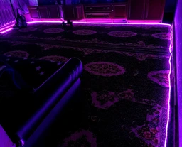 Неоновая лента 10 метров управления с телефона LED Neon Rope Light гибкая умная светодиодная подсветка USB Bluetooth IP68 (LONGITUD) фото от покупателей 7
