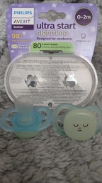 Пустышки Philips AVENT Ultra Start 0+ месяцев 2 шт (SCF075/18) фото от покупателей 7