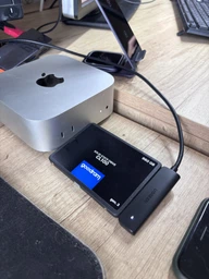 Адаптер Ugreen CM321 USB-C - SATA III для 2.5" HDD/SSD 5 Гбит/с UASP 50 см Черный (70610)