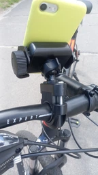 Вело-мото тримач для телефону ACEFAST D58 на кермо (на затиску) 360 градусів для Мотоцикла/скутера/велосипеда Чорний