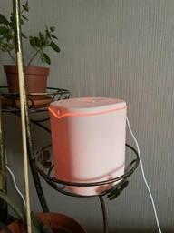Увлажнитель воздуха H2O большой на 2л воздуха и дома аромадиффузор с подсветкой ультразвуковой