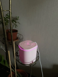 Увлажнитель воздуха H2O большой на 2л воздуха и дома аромадиффузор с подсветкой ультразвуковой фото от покупателей 17