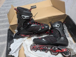 Роликові ковзани для дорослих K2 FIT 80 M 48 (13.0US) 310мм Black/red (3040001) фото от покупателей 1