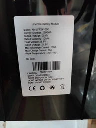 Акумулятор 2.56 кВт*год 24V ANERN AN-LFP-24100C LiFePO4 фото от покупателей 2