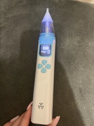 Електронний аспіратор назальний потужний для носа Electric Baby Nasal Aspirator соплеотсос електричний для новонароджених дітей з музикою білий