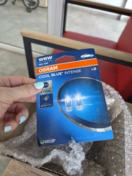 Лампа галогеновая OSRAM 12V W5W 5W W2.1X9.5D COOL BLUE INTENSE NEXT GEN ЭФФЕКТ КСЕНОНА блистер 2 шт. (2825CBN02B)