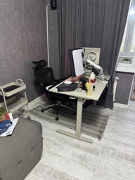 Крісло офісне з підставкою для ніг Sihoo DORO C300 Pro Mesh Black with footrest