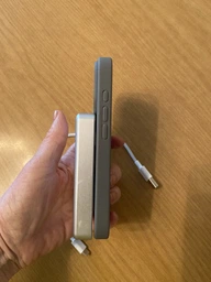 Магнітний повербанк 5000 mAh powerbank MagSafe для Apple iPhone 12 13 14 15 16 17 тонкий бездротовий портативний Foneng PX155 5000mAh MagSafe 20W магсейф магнітна бездротова зарядка універсальний павербанк максейв Orange фото від покупців 1