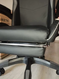 Кресло игровое с подножкой RZTK Viper Grey фото от покупателей 6