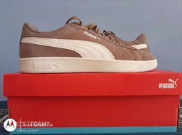 Мужские кеды замшевые низкие Puma Smash 3.0 39098408 47 (12UK) 31 см Gray Tile/Black/White (4065452599713) фото от покупателей 1